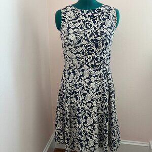 NWT Ann Taylor Misses 12-Tall Sleeveless Knit Dress